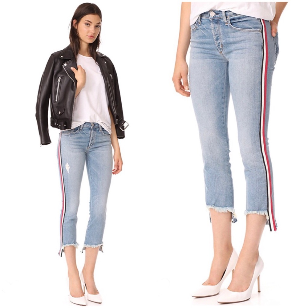 McGuire Ibiza Mid Rise Skinny Cropped Jeans sz 26